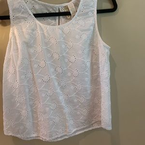 White Flower Japna Top